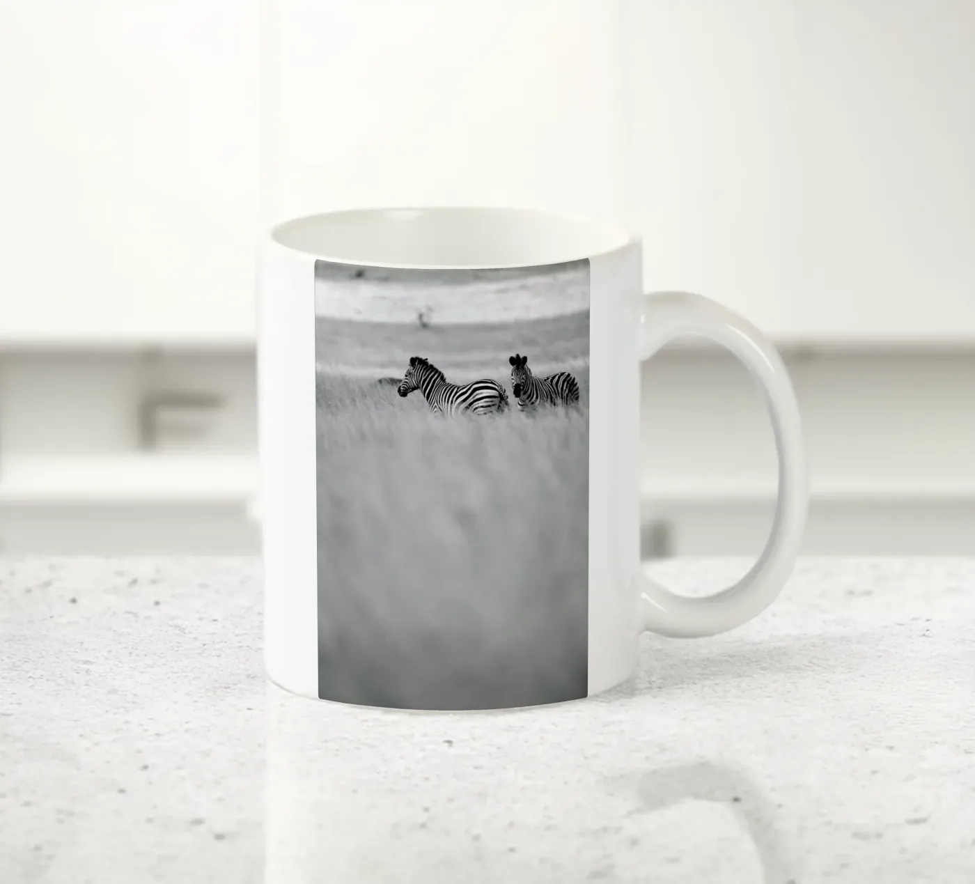 Zebra Pair ceramic mug by Shot By Clint