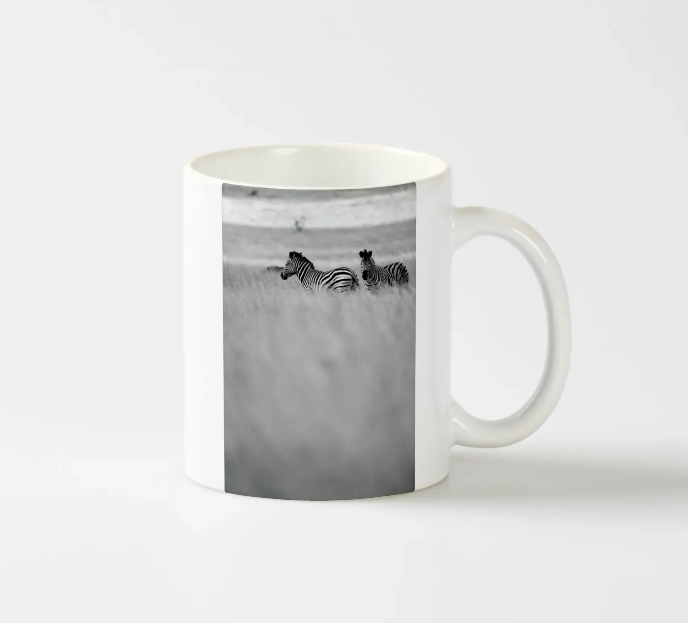 Zebra Pair ceramic mug by Shot By Clint