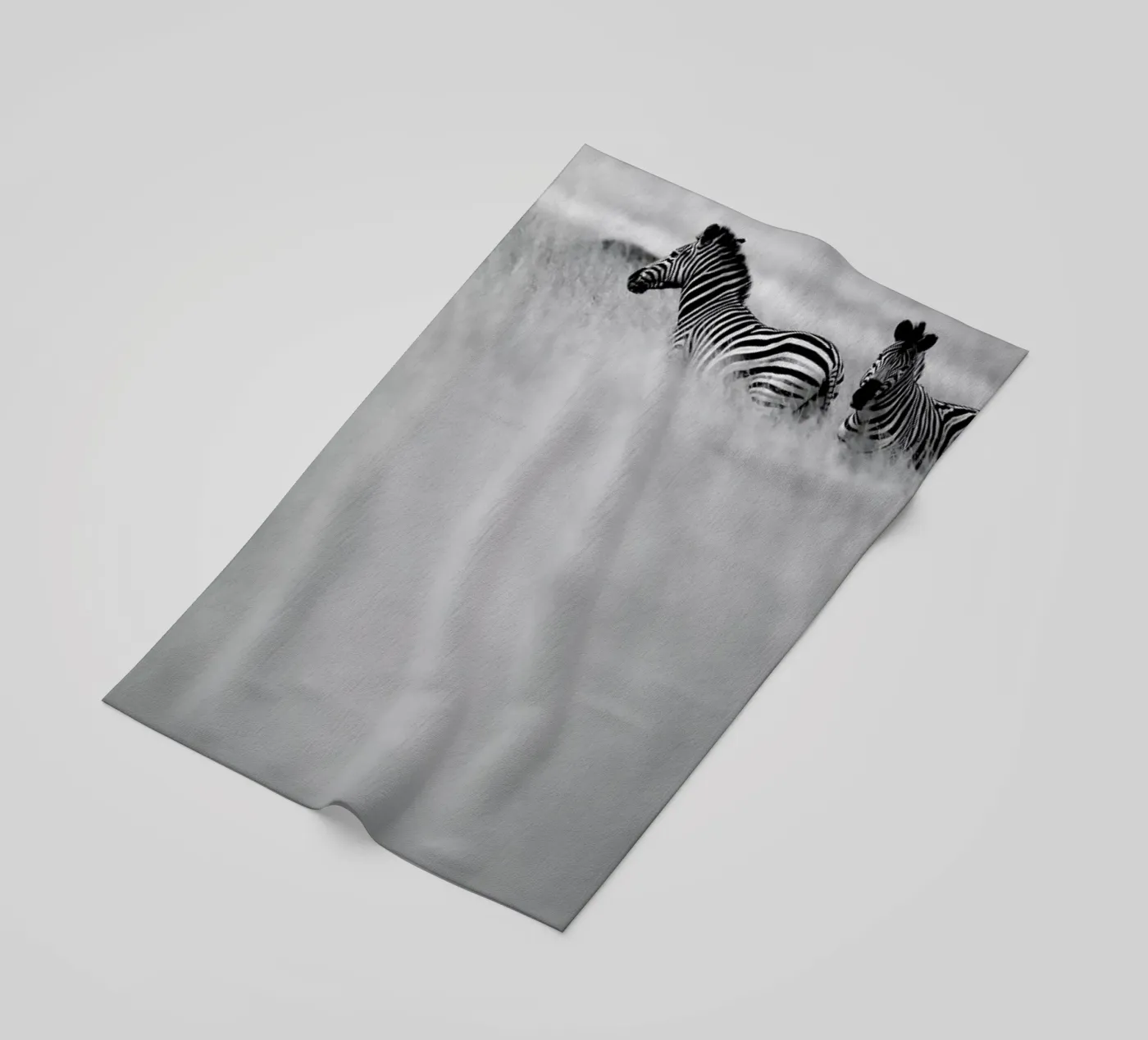 Zebra Pair strandhanddoek van Shot By Clint