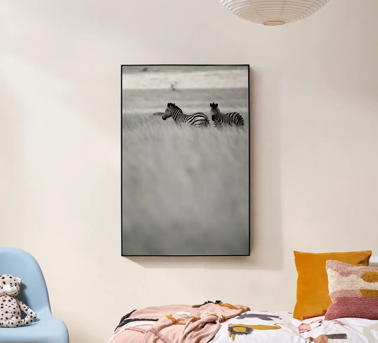 Zebra Pair acrylic glass by Shot By Clint