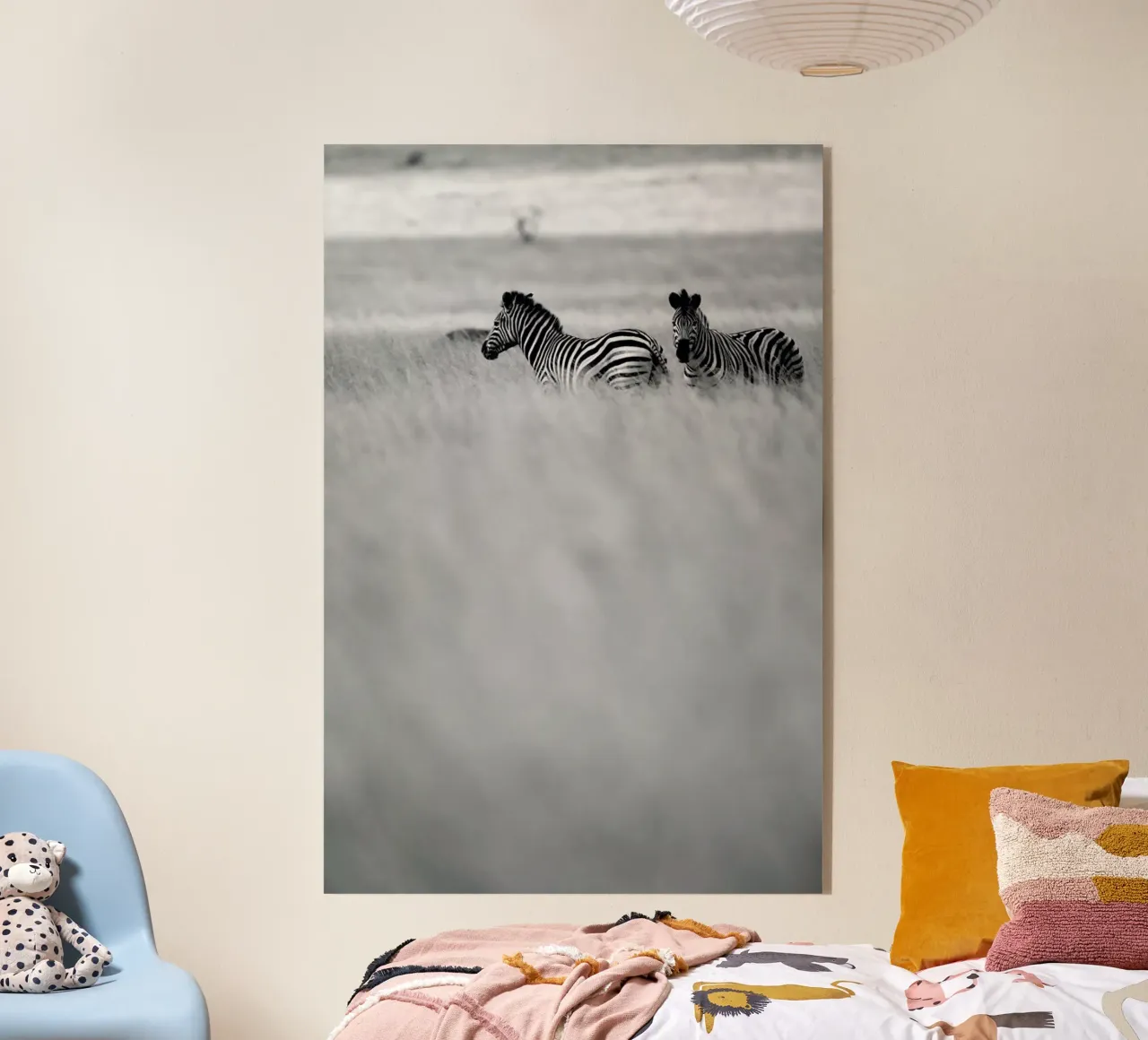 Zebra Pair acrylic glass by Shot By Clint