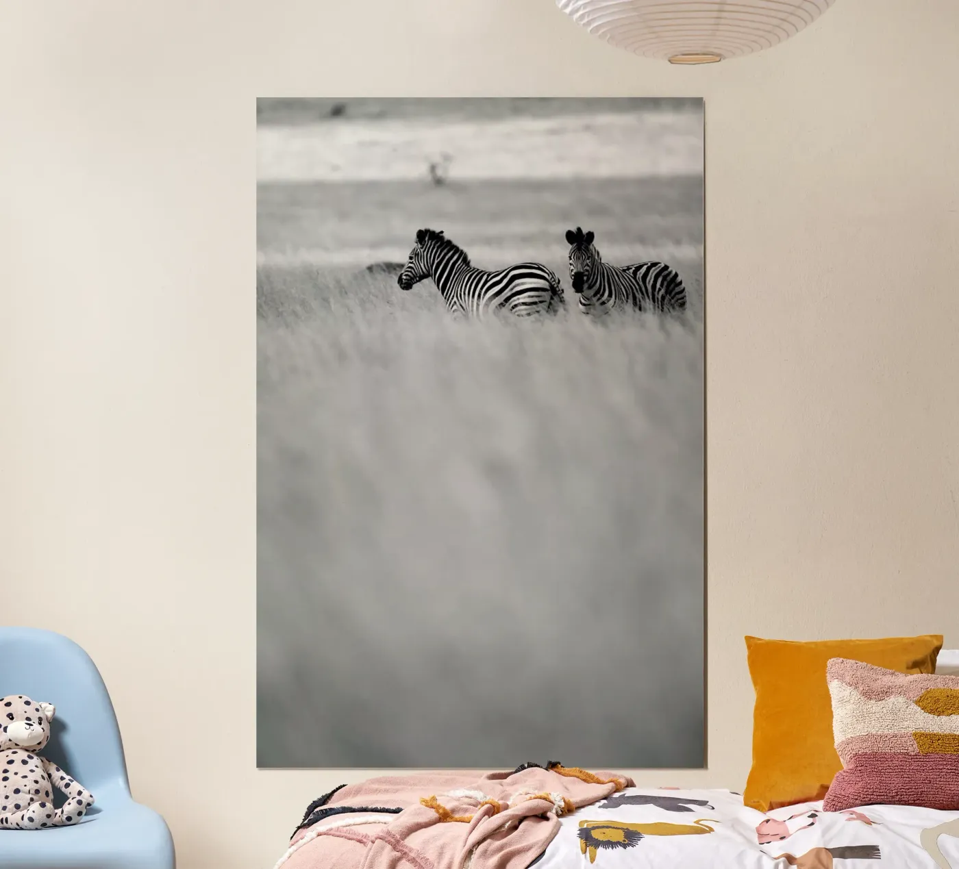 Zebra Pair poster de Shot By Clint