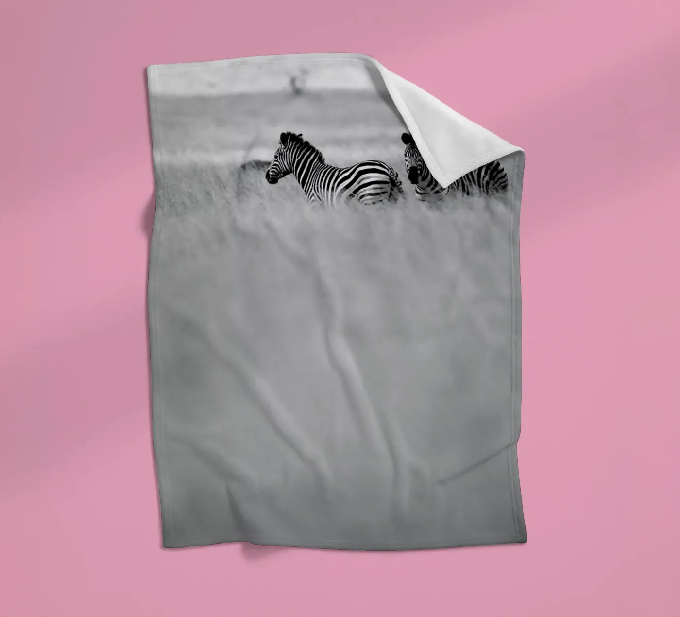 Zebra Pair fleecedeken van Shot By Clint