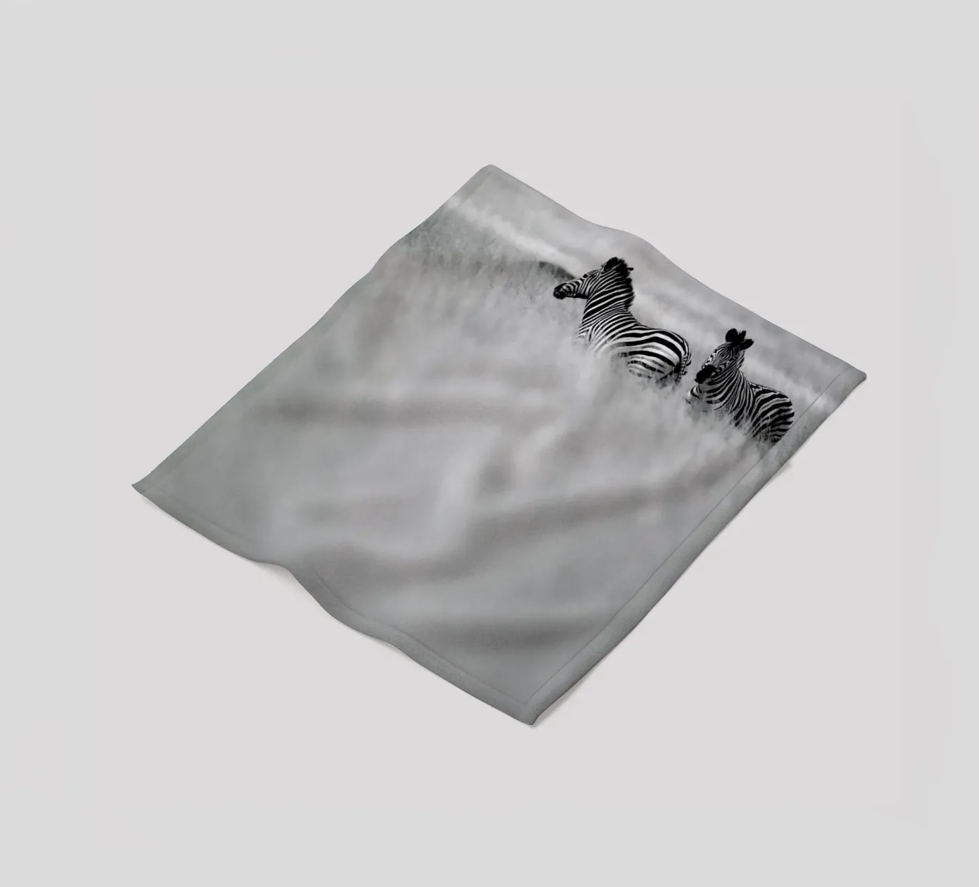 Zebra Pair fleecedeken van Shot By Clint