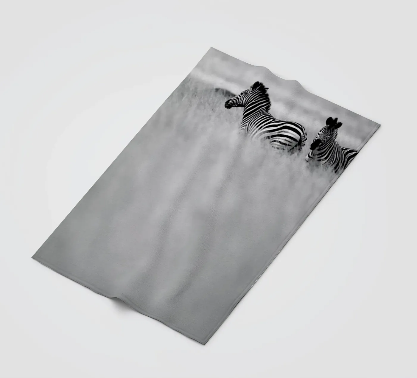 Zebra Pair fleecedeken van Shot By Clint