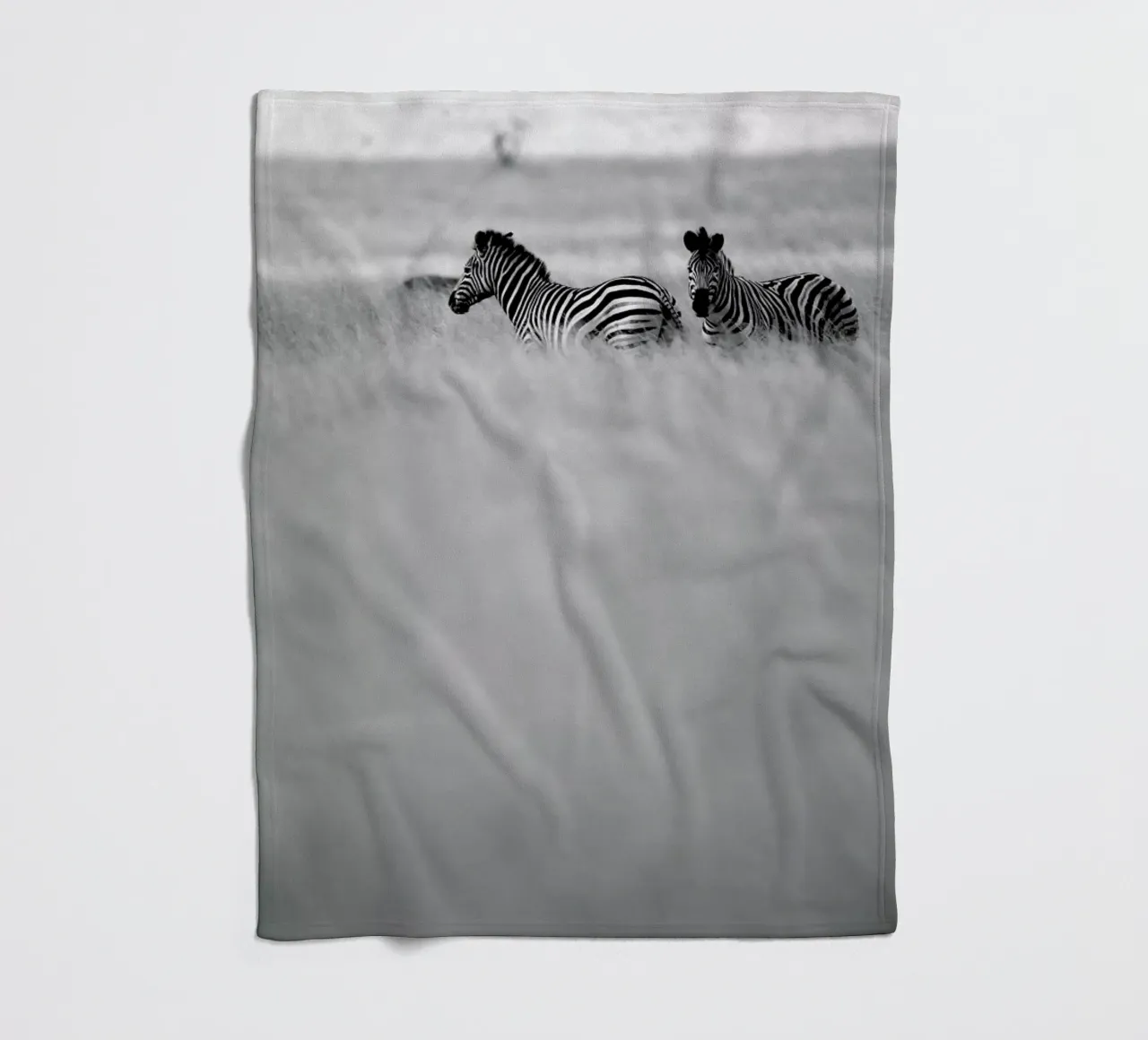 Zebra Pair Fleecedecke von Shot By Clint