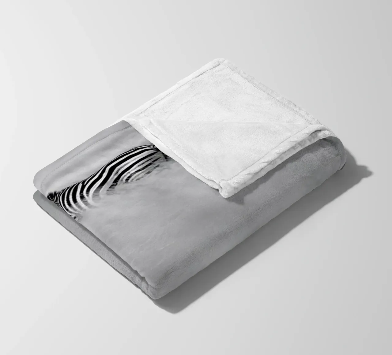 Zebra Pair Fleecedecke von Shot By Clint