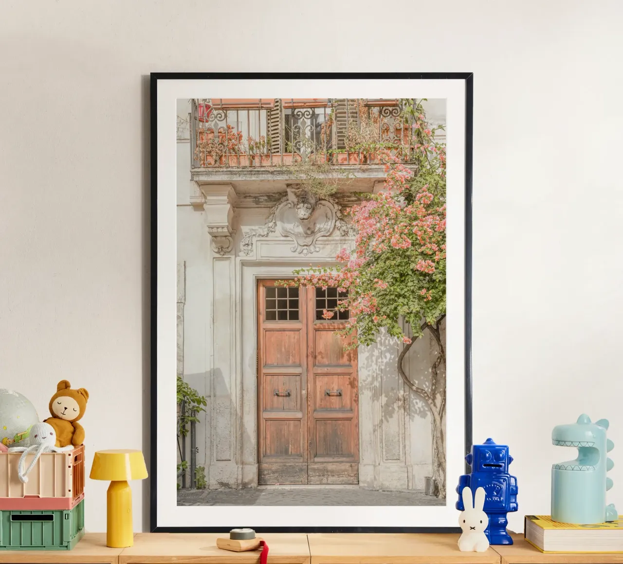 Ingresso floreale a Roma, Italia poster da Henrike Schenk Photography