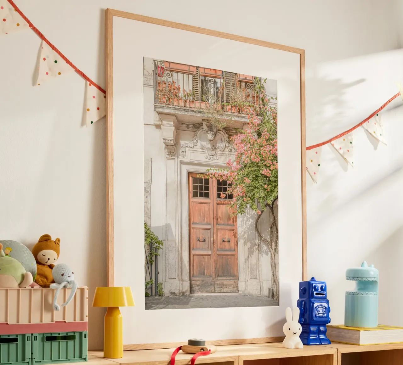 Ingresso floreale a Roma, Italia poster da Henrike Schenk Photography