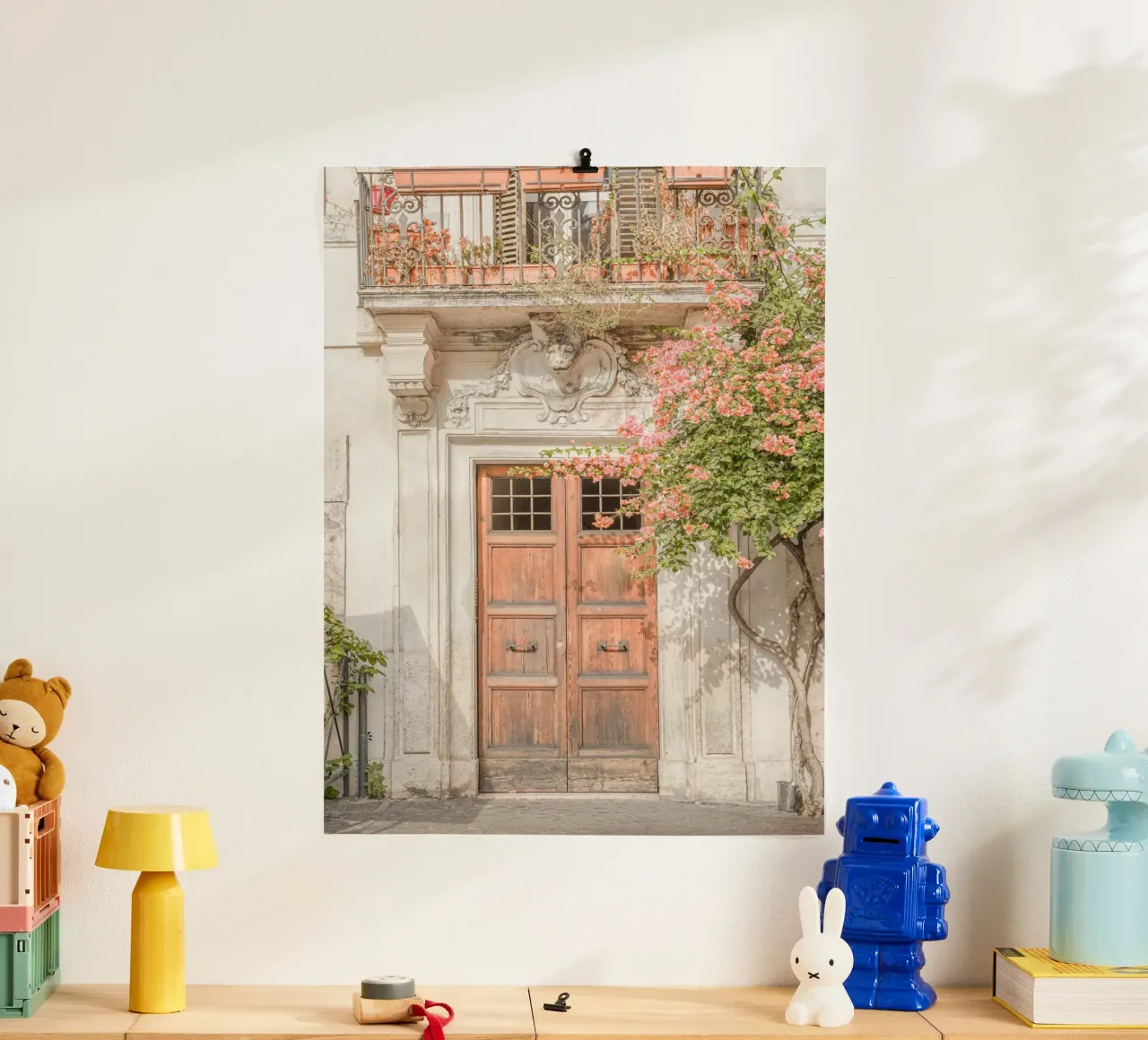 Ingresso floreale a Roma, Italia poster da Henrike Schenk Photography