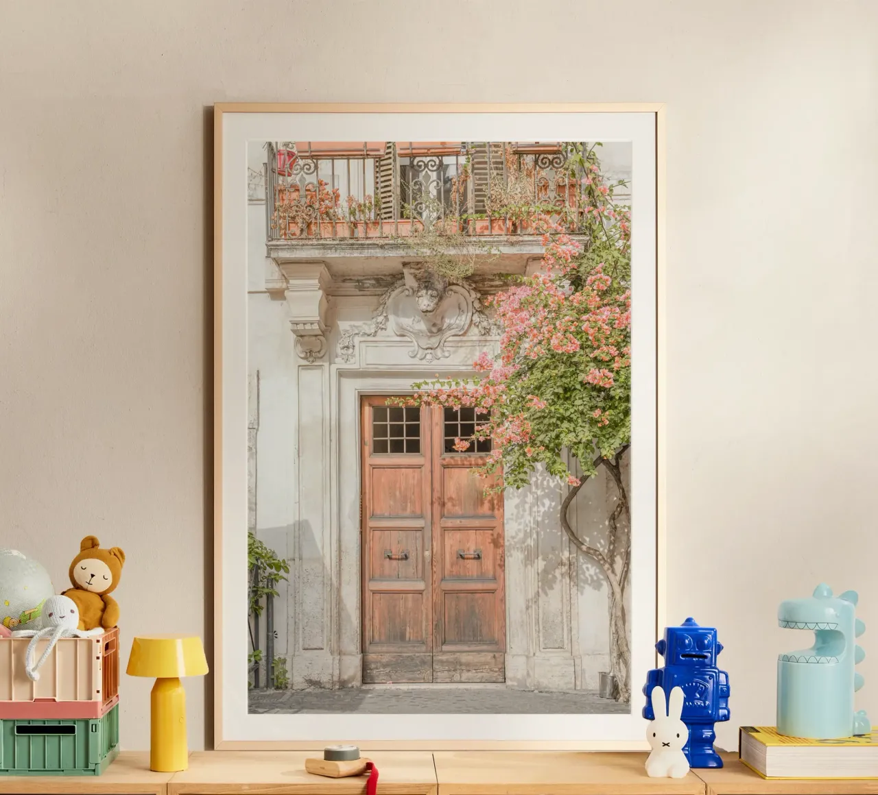 Ingresso floreale a Roma, Italia poster da Henrike Schenk Photography