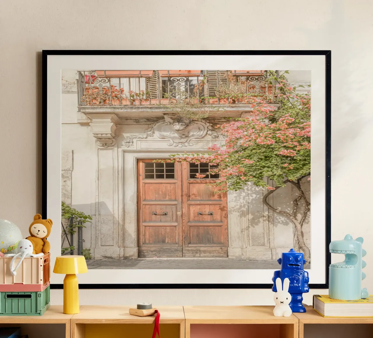 Ingresso floreale a Roma, Italia poster da Henrike Schenk Photography