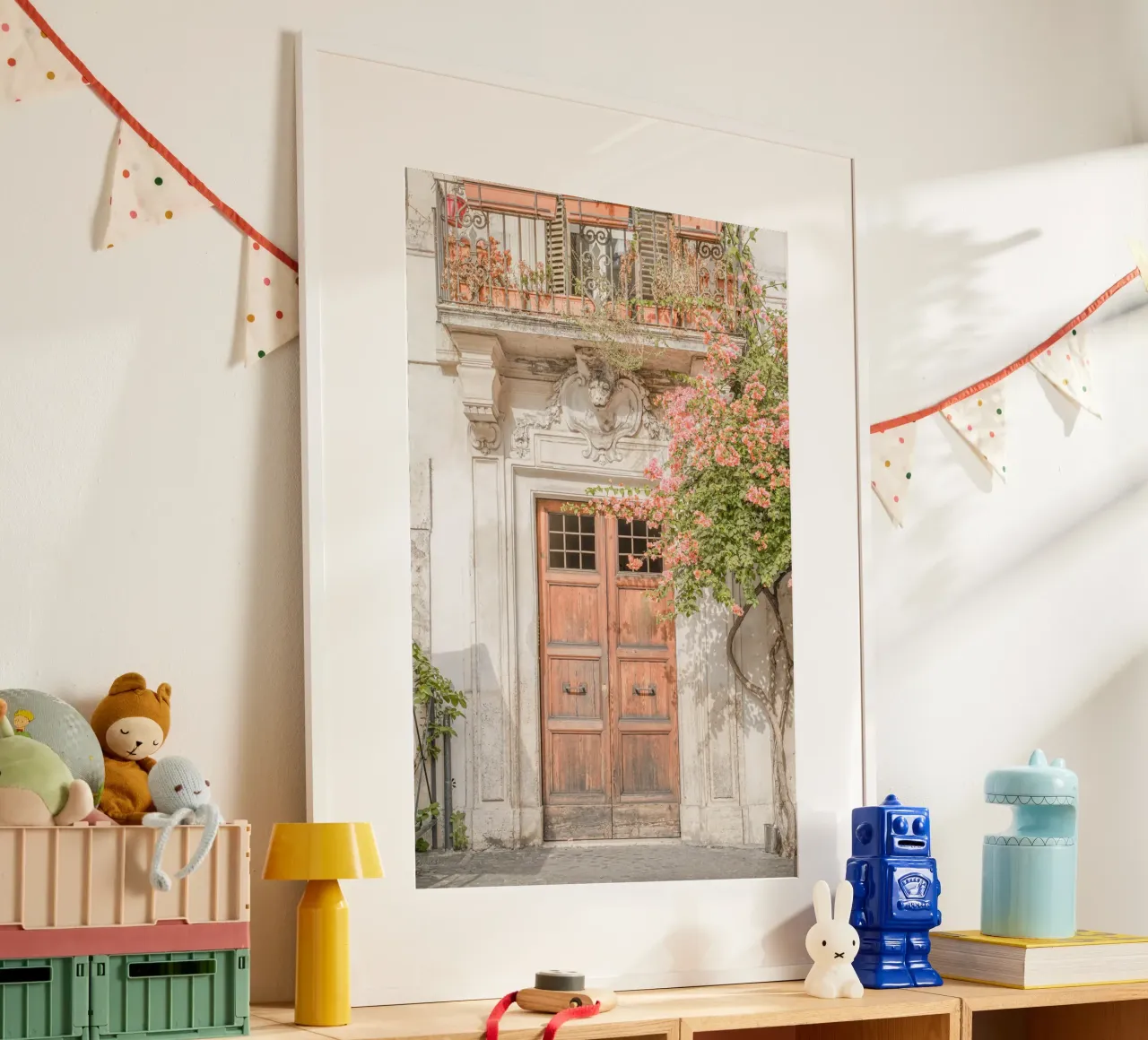Ingresso floreale a Roma, Italia poster da Henrike Schenk Photography