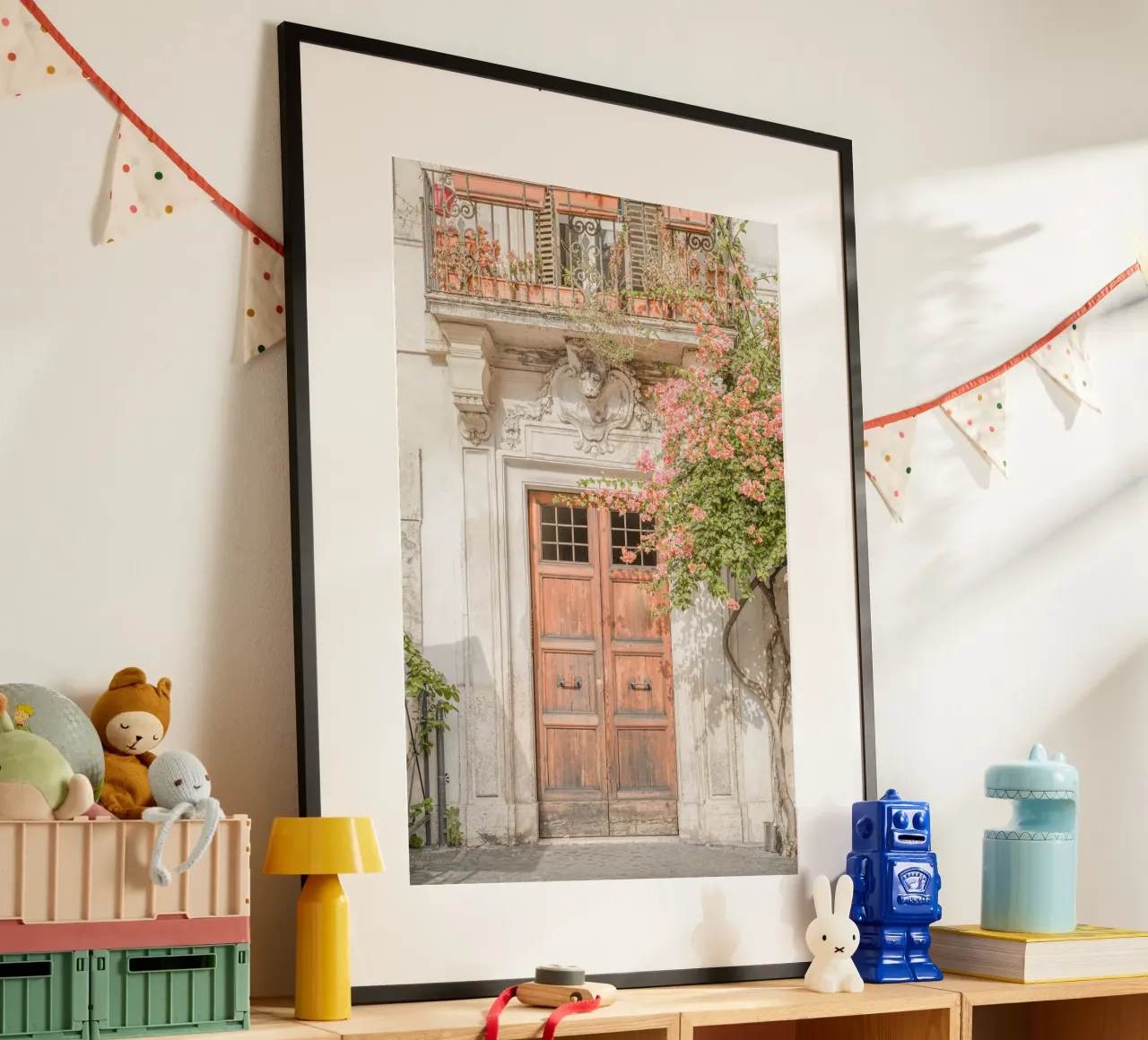 Ingresso floreale a Roma, Italia poster da Henrike Schenk Photography
