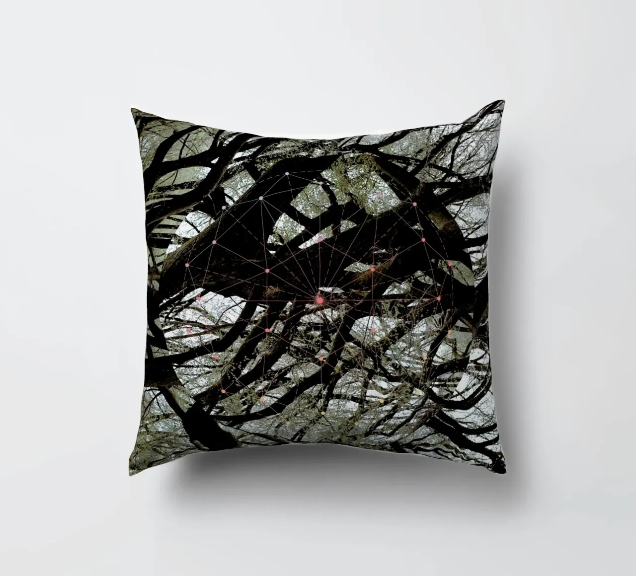 Afterlife decorative cushion by Nicolas Messaritis