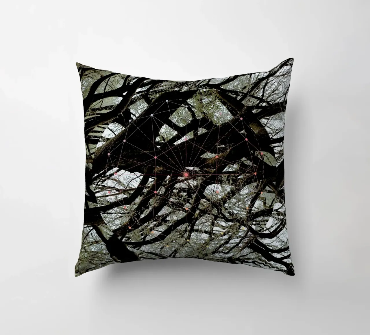 Afterlife decorative cushion by Nicolas Messaritis