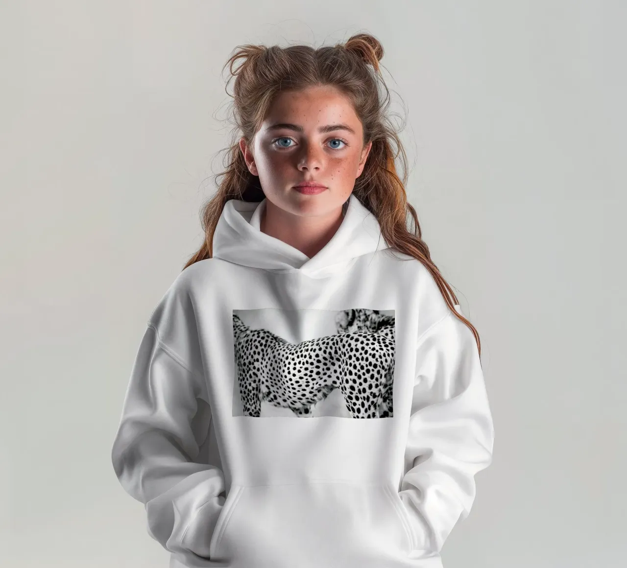 Cheetah felpa bambino con cappuccio da Shot By Clint