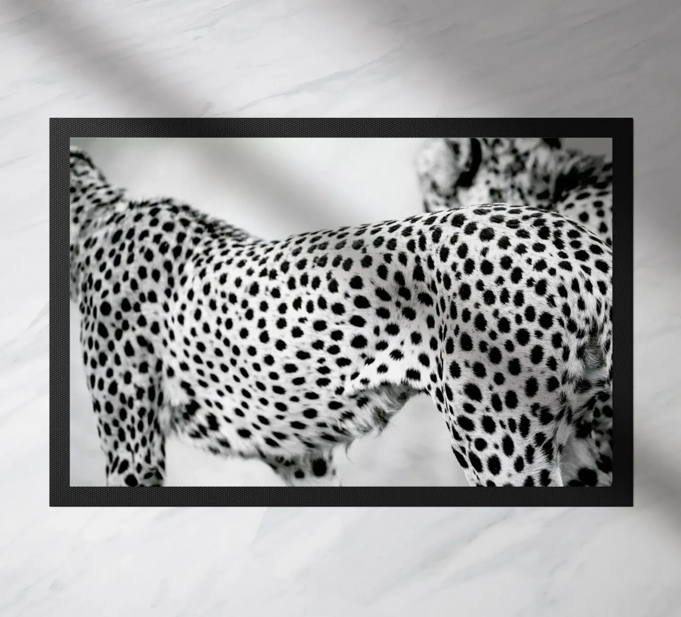 Cheetah deurmat van Shot By Clint