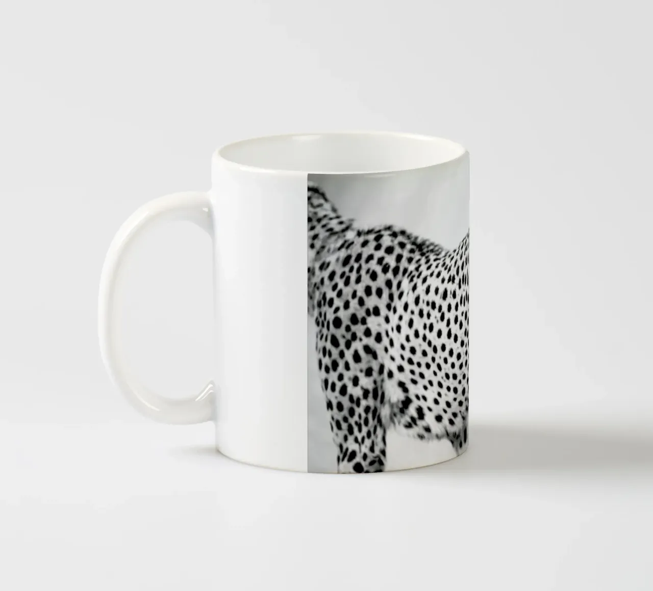 Cheetah tazza in ceramica da Shot By Clint