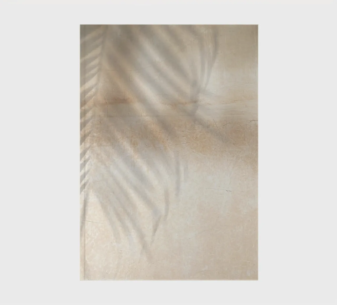 Palm Leaf Shadow notebook by Henrike Schenk Photography
