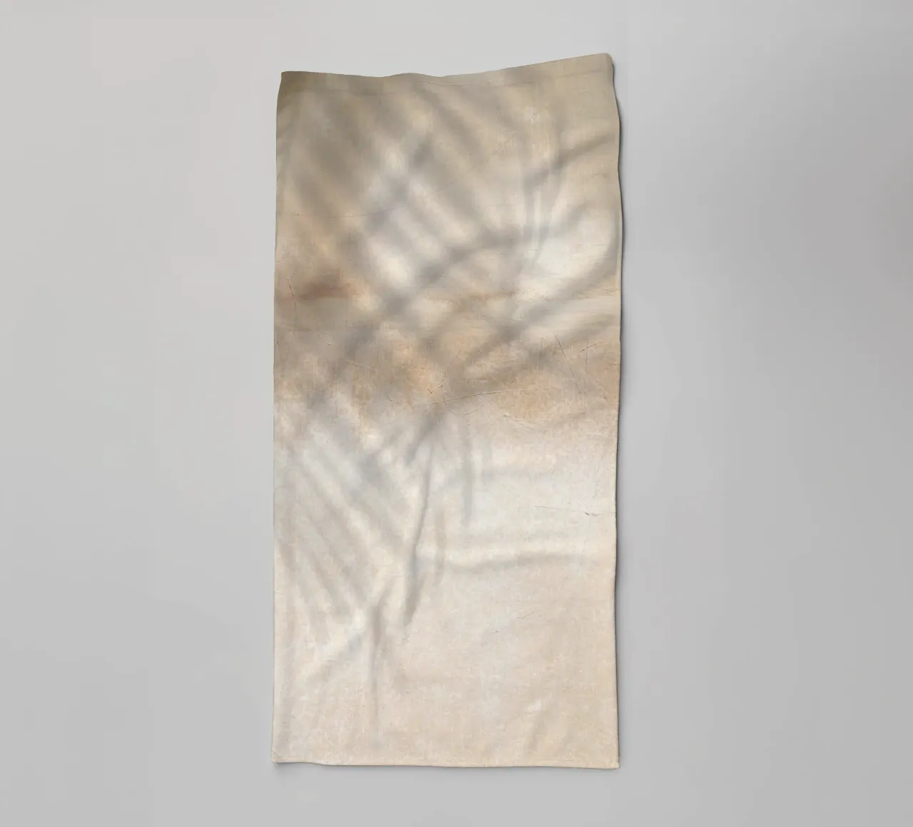 Palm Leaf Shadow towel by Henrike Schenk Photography