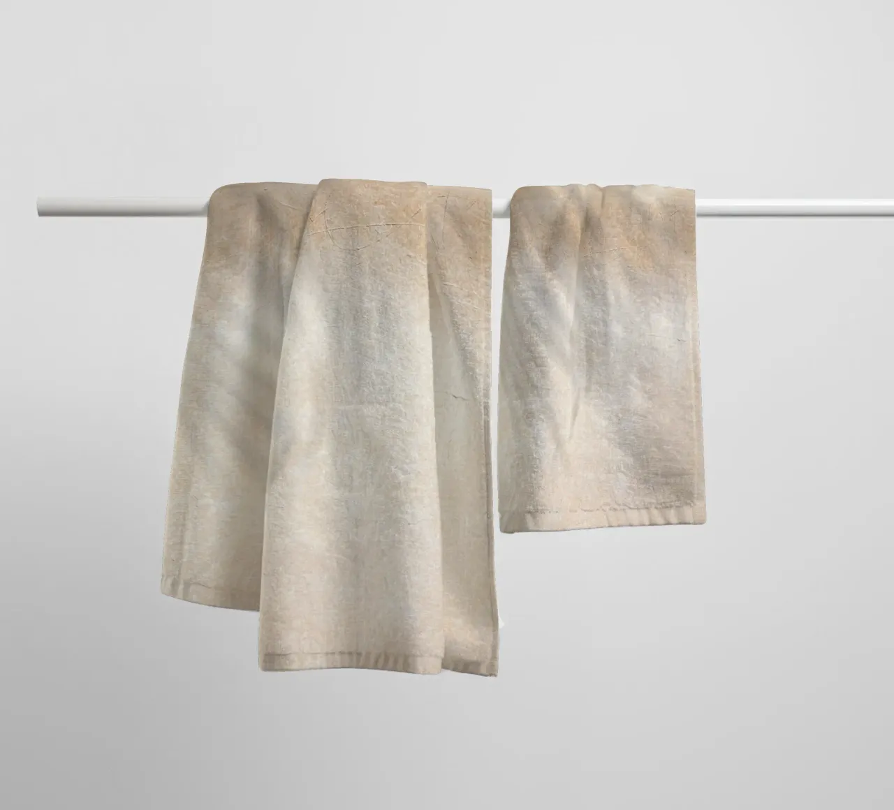 Palm Leaf Shadow towel by Henrike Schenk Photography