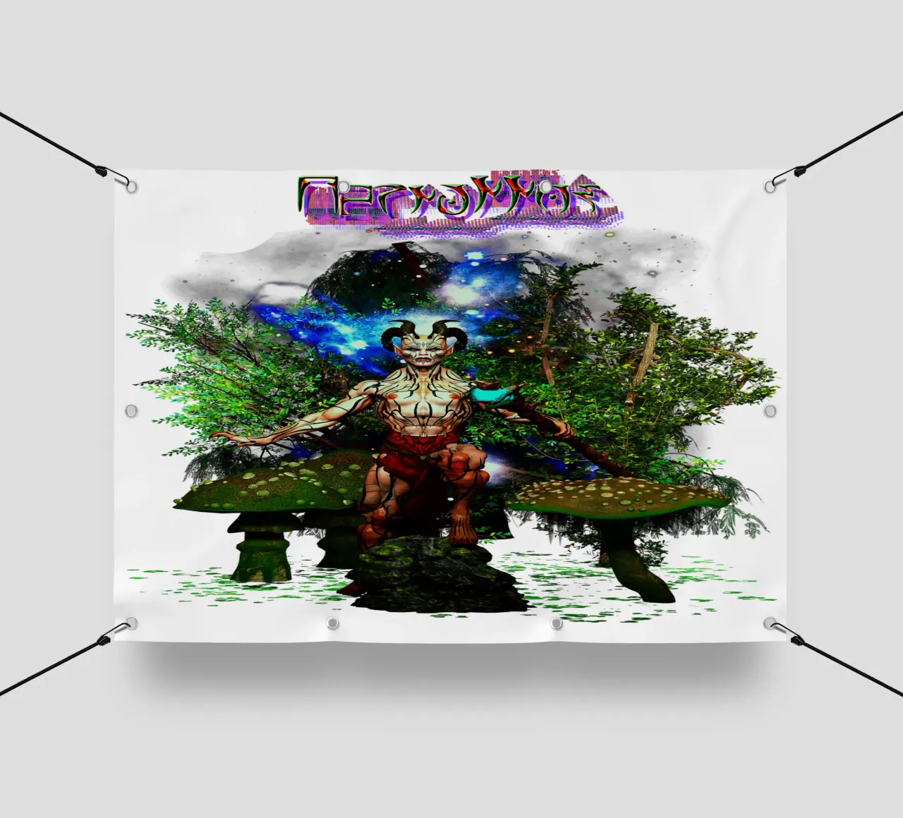 Cernunnos telo in pvc da the-witcher
