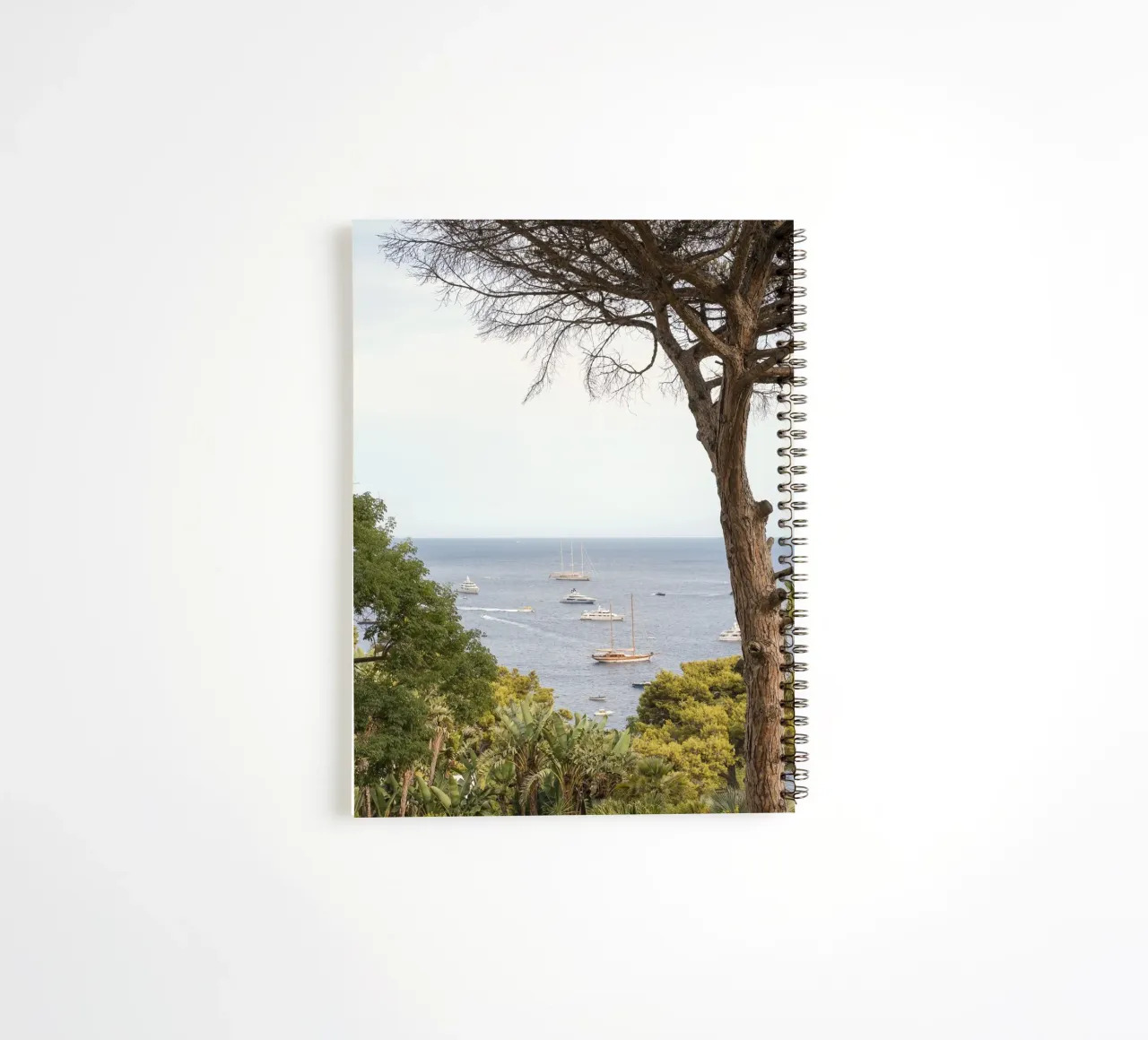 Capri Island View spiral notebook by Henrike Schenk Photography