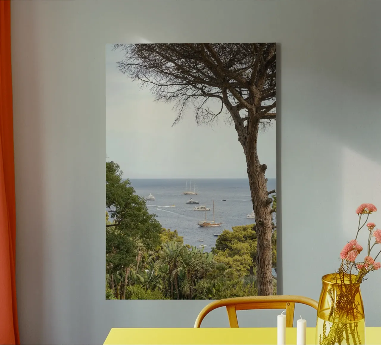 Capri Island View canvas by Henrike Schenk Photography
