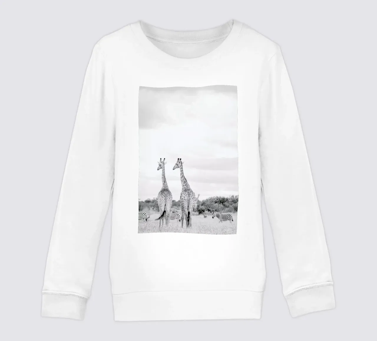 Giraph couple felpa bambino da Shot By Clint