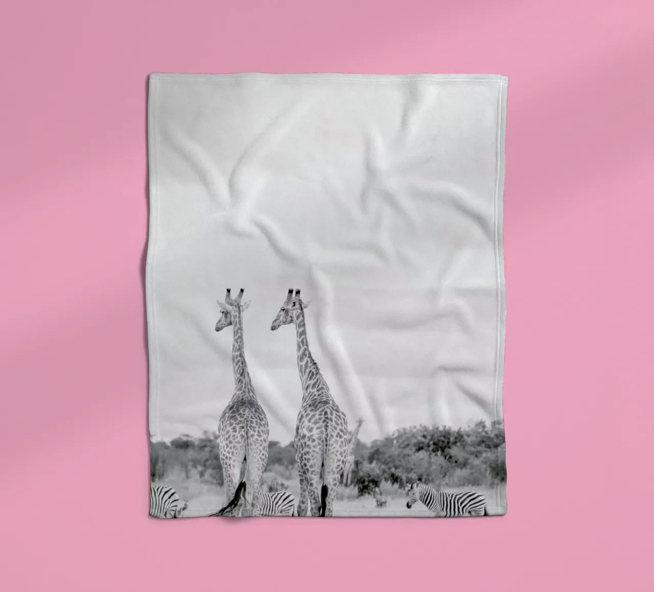 Giraph couple coperta in pile da Shot By Clint