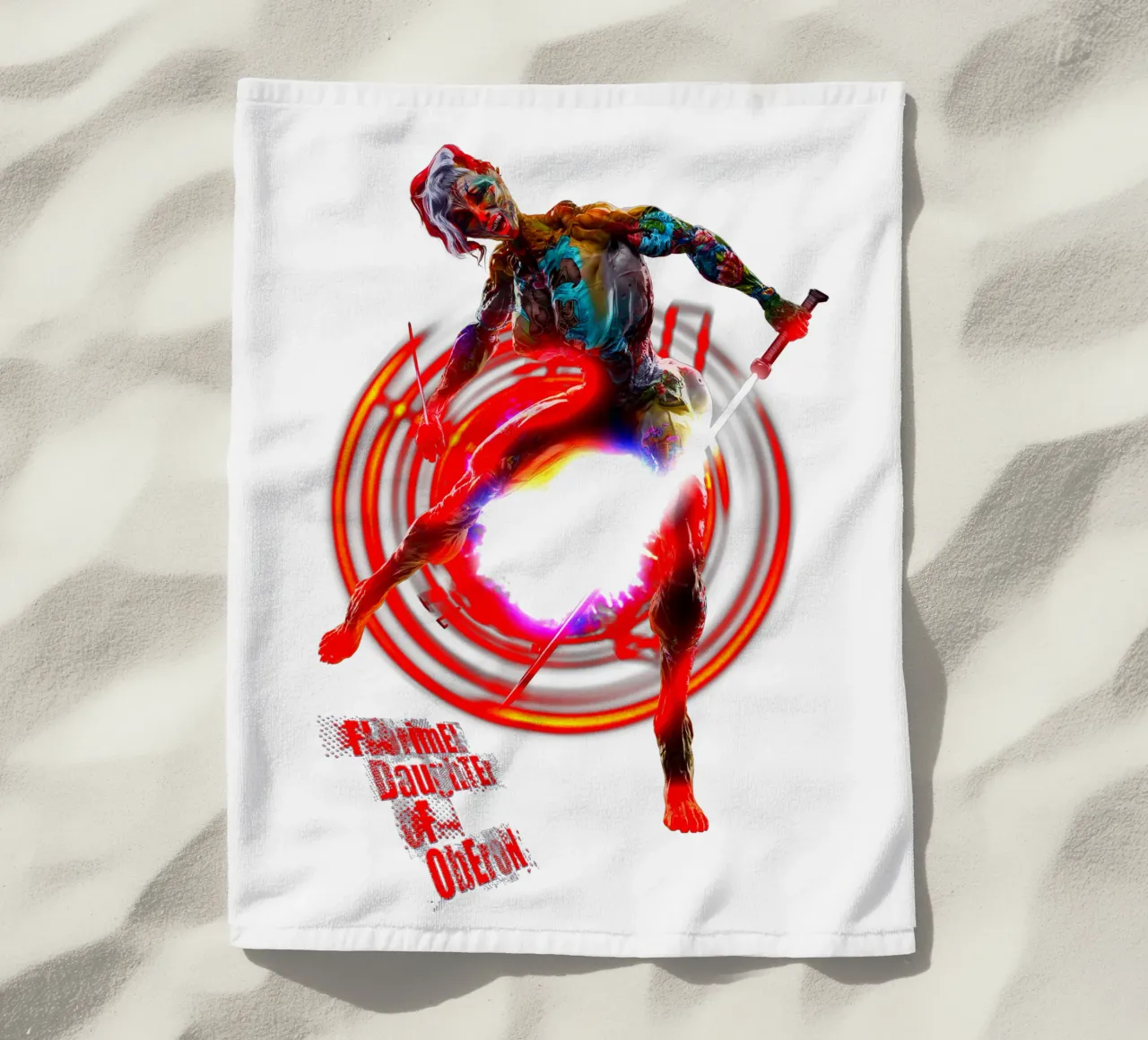 Florimel - Figlia di Oberon e sorellastra di Puck-Chucky telo mare da the-witcher