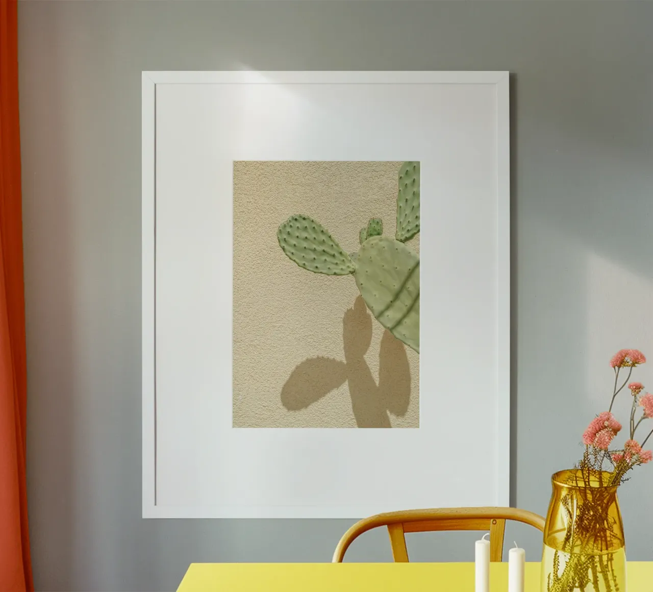 Cactus Gioco di ombre poster da Henrike Schenk Photography
