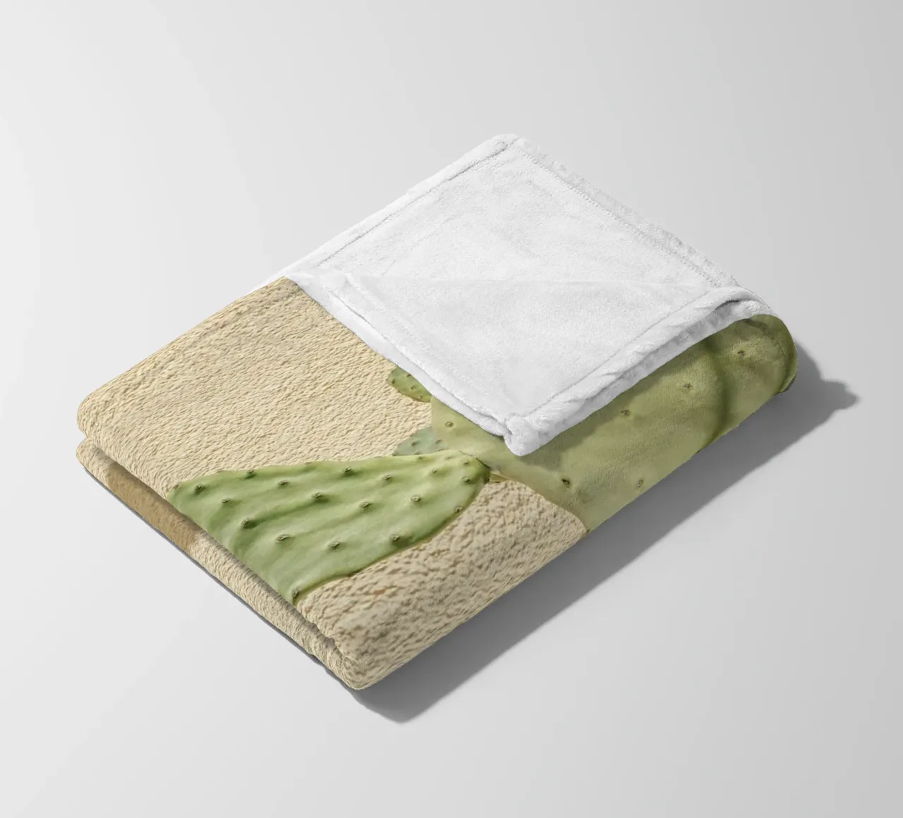 Cactus Gioco di ombre coperta in pile da Henrike Schenk Photography