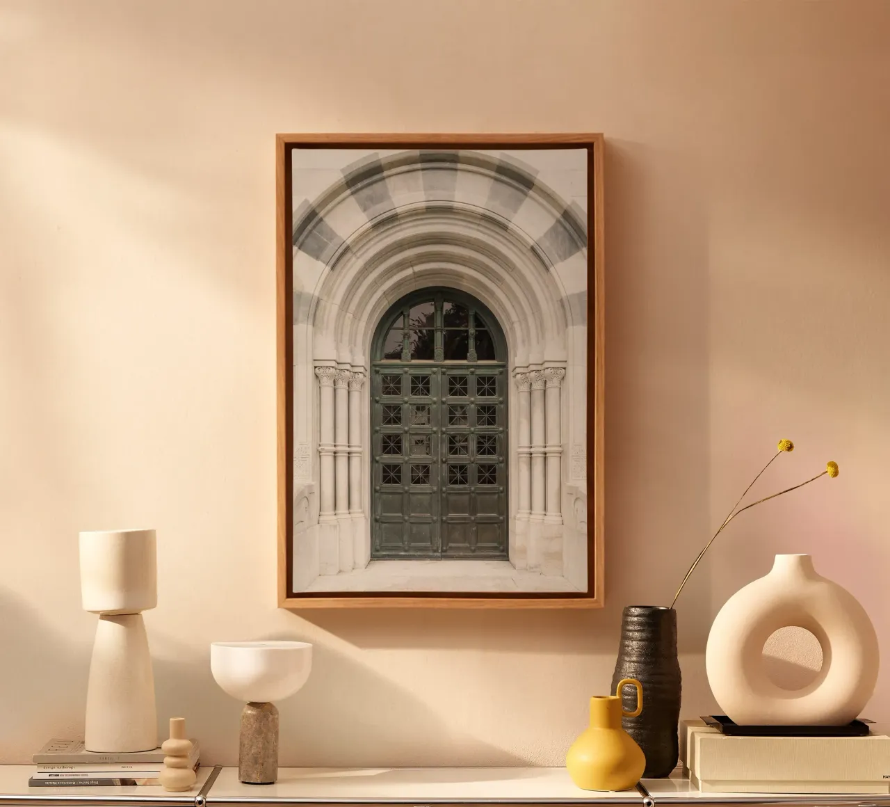 Vecchia porta tela con Cornice a cassetta da Henrike Schenk Photography
