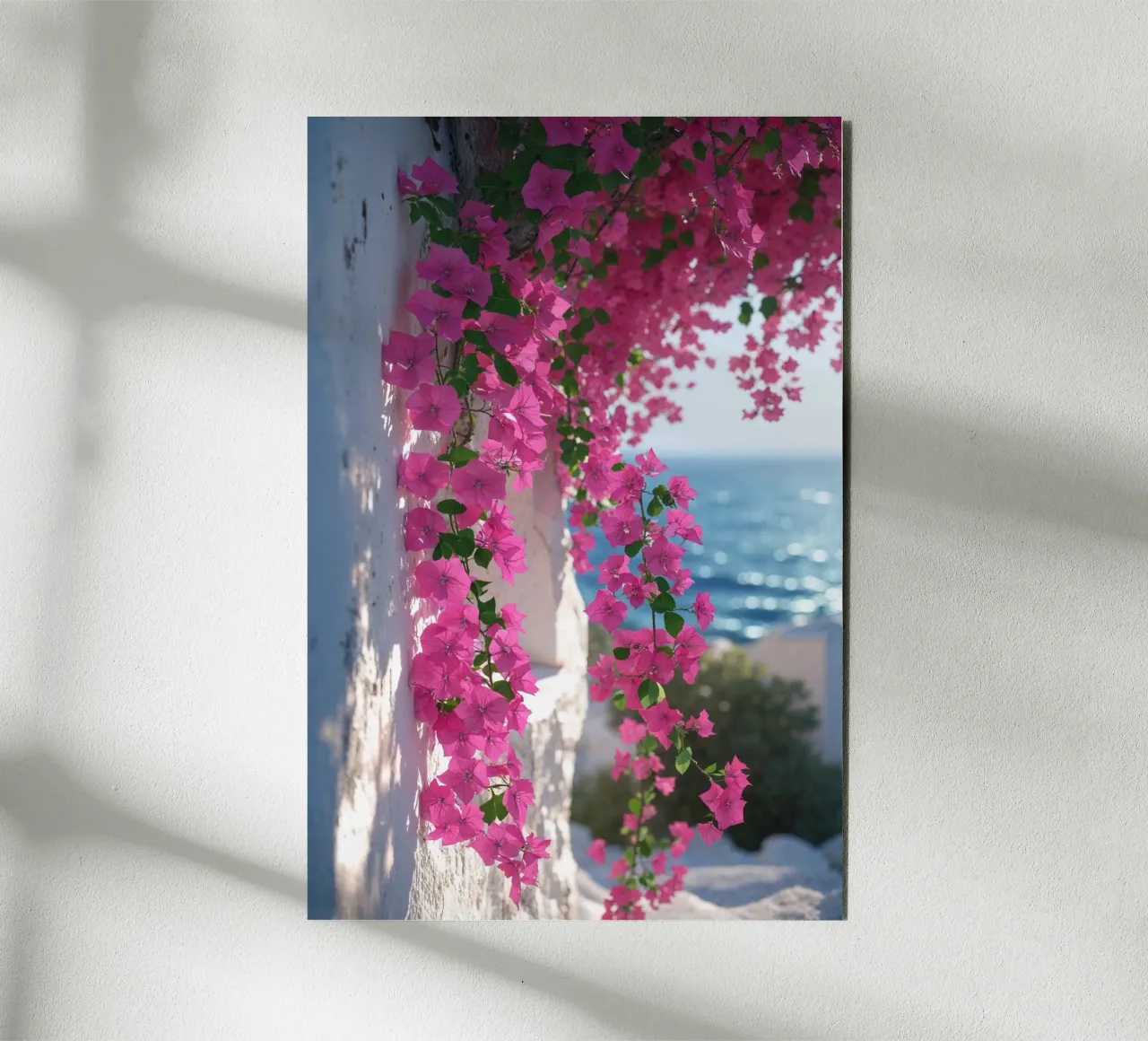 Blossoms and Waves in Harmony alluminio dibond da AlbertKlee