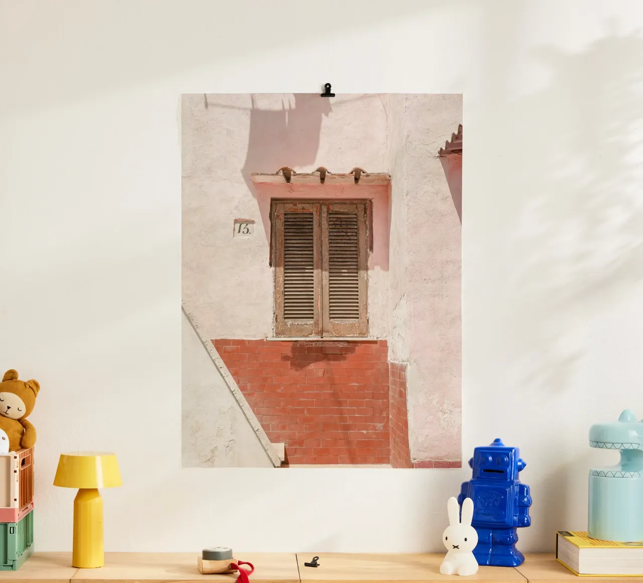 Estate sull'isola di Procida poster con telaio in plastica da Henrike Schenk Photography