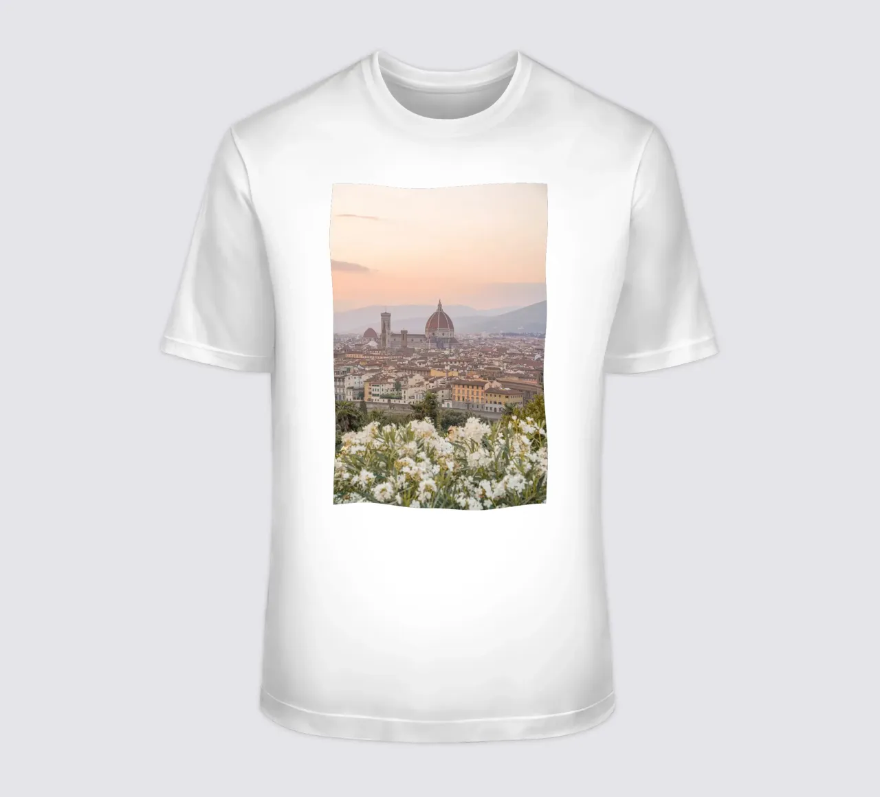Sunset in Florence t-shirt by Henrike Schenk Photography