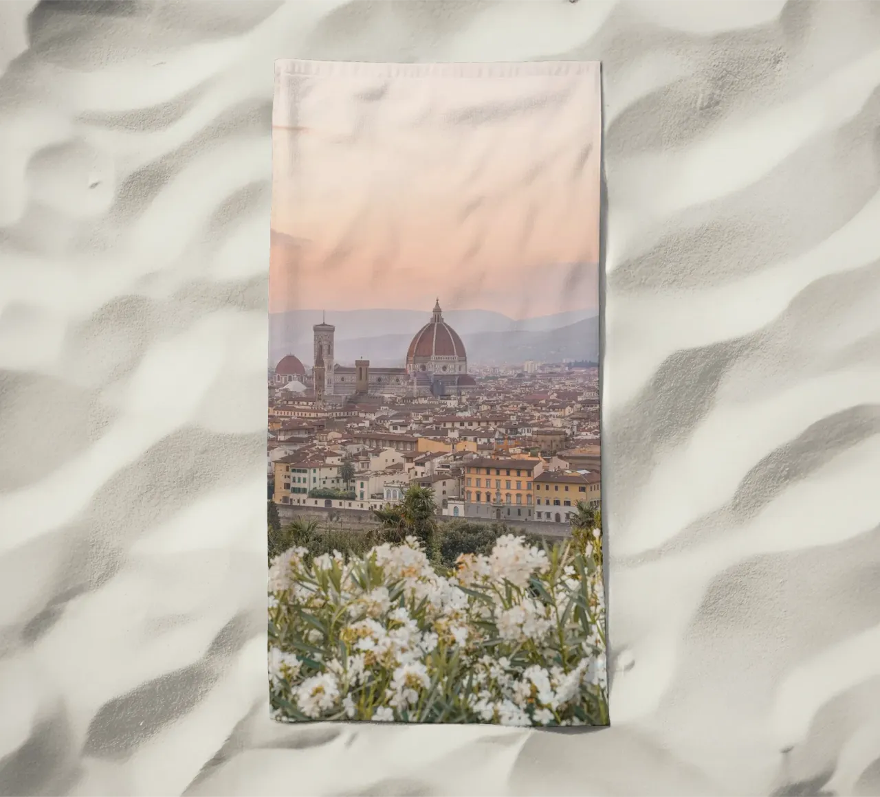 Tramonto a Firenze telo mare da Henrike Schenk Photography
