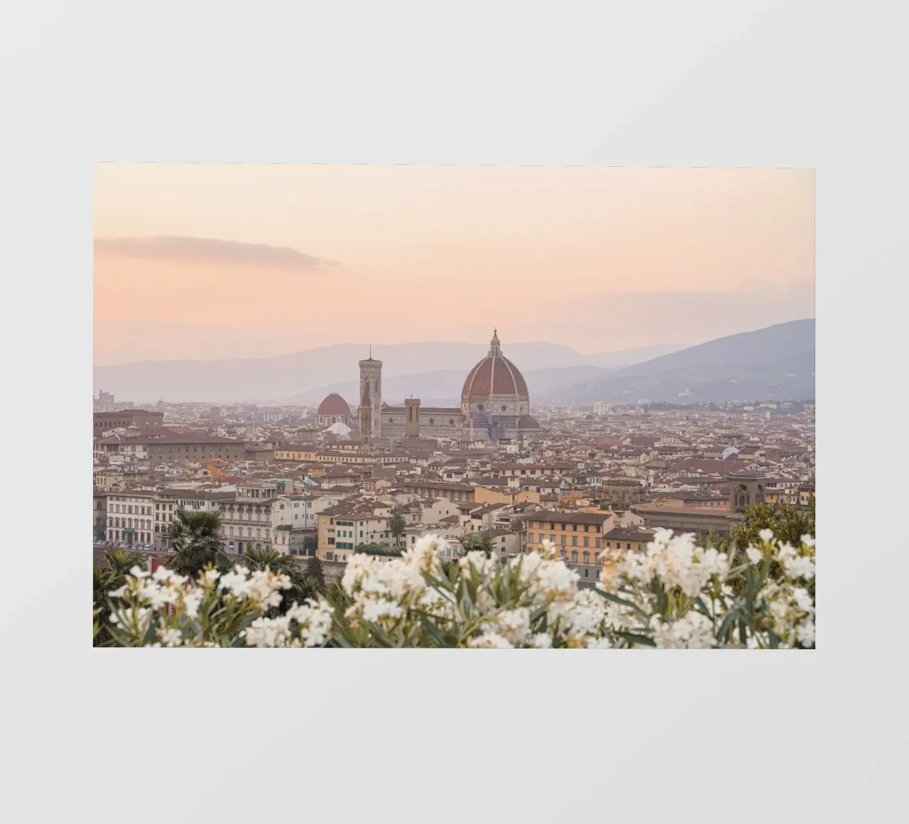 Tramonto a Firenze II pellicola backlit da Henrike Schenk Photography