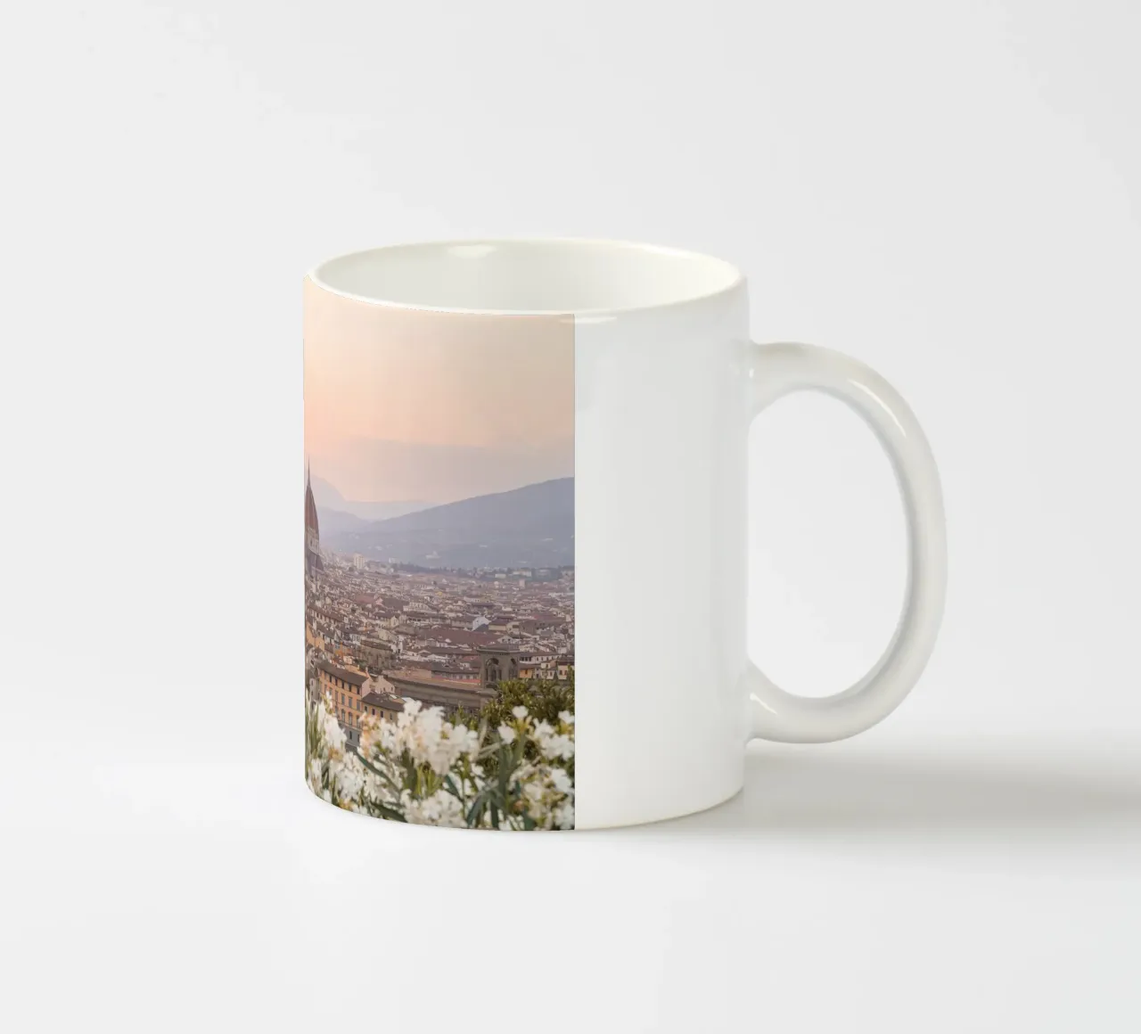 Tramonto a Firenze II tazza in ceramica da Henrike Schenk Photography