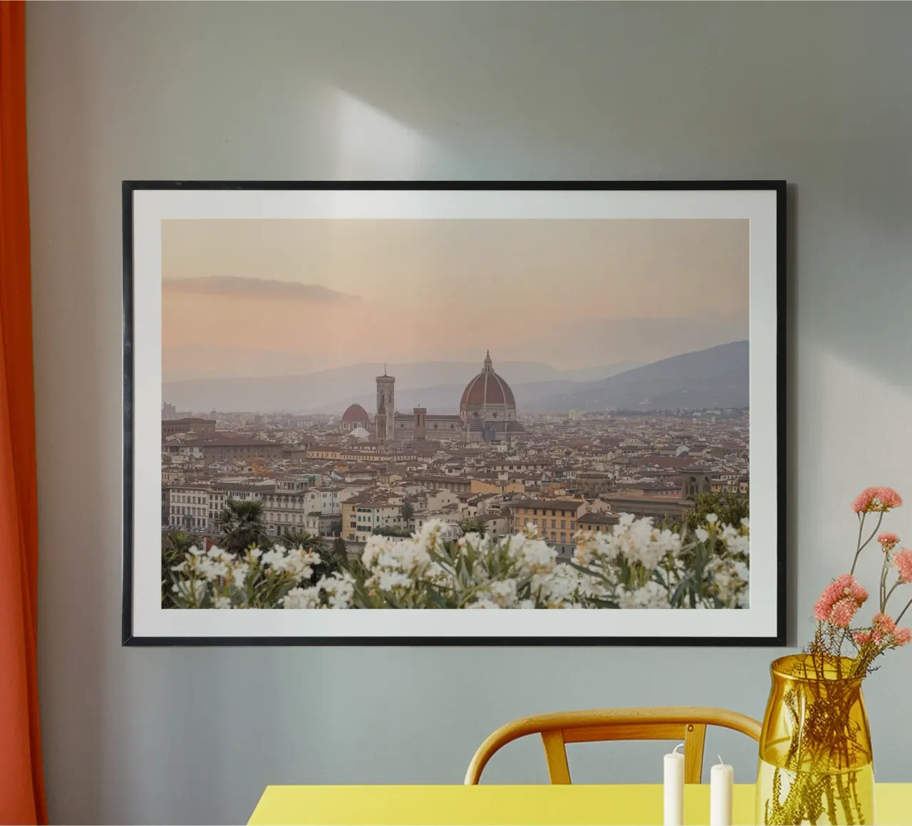 Tramonto a Firenze II poster da Henrike Schenk Photography