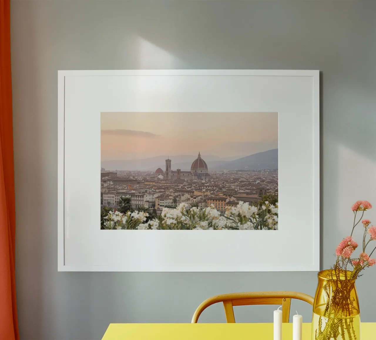 Tramonto a Firenze II poster da Henrike Schenk Photography