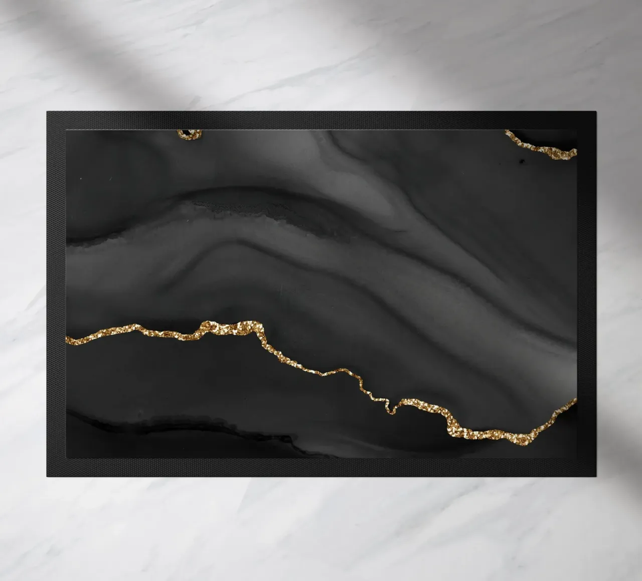 Texture agata nera e oro 01 zerbino da Gemstone Textures