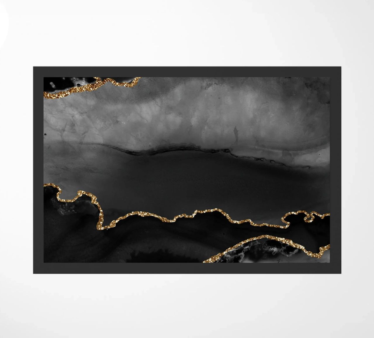 Texture agata nera e oro 02 zerbino da Gemstone Textures