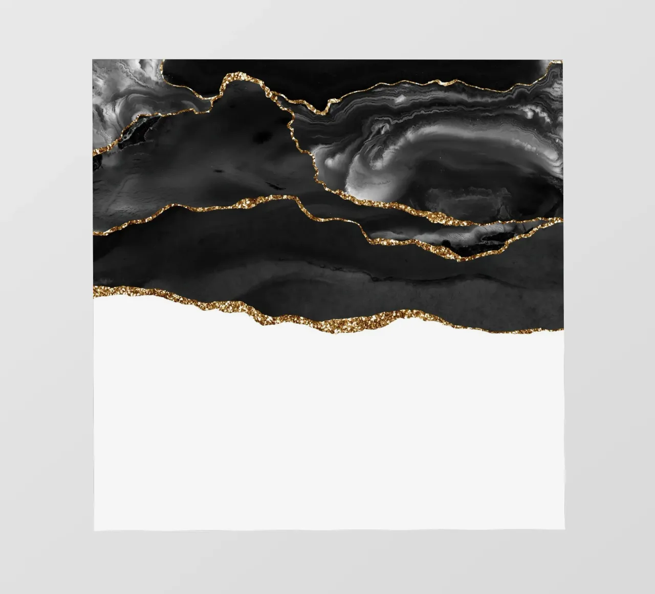 Agata nera e oro Texture 05 pellicola backlit da Gemstone Textures