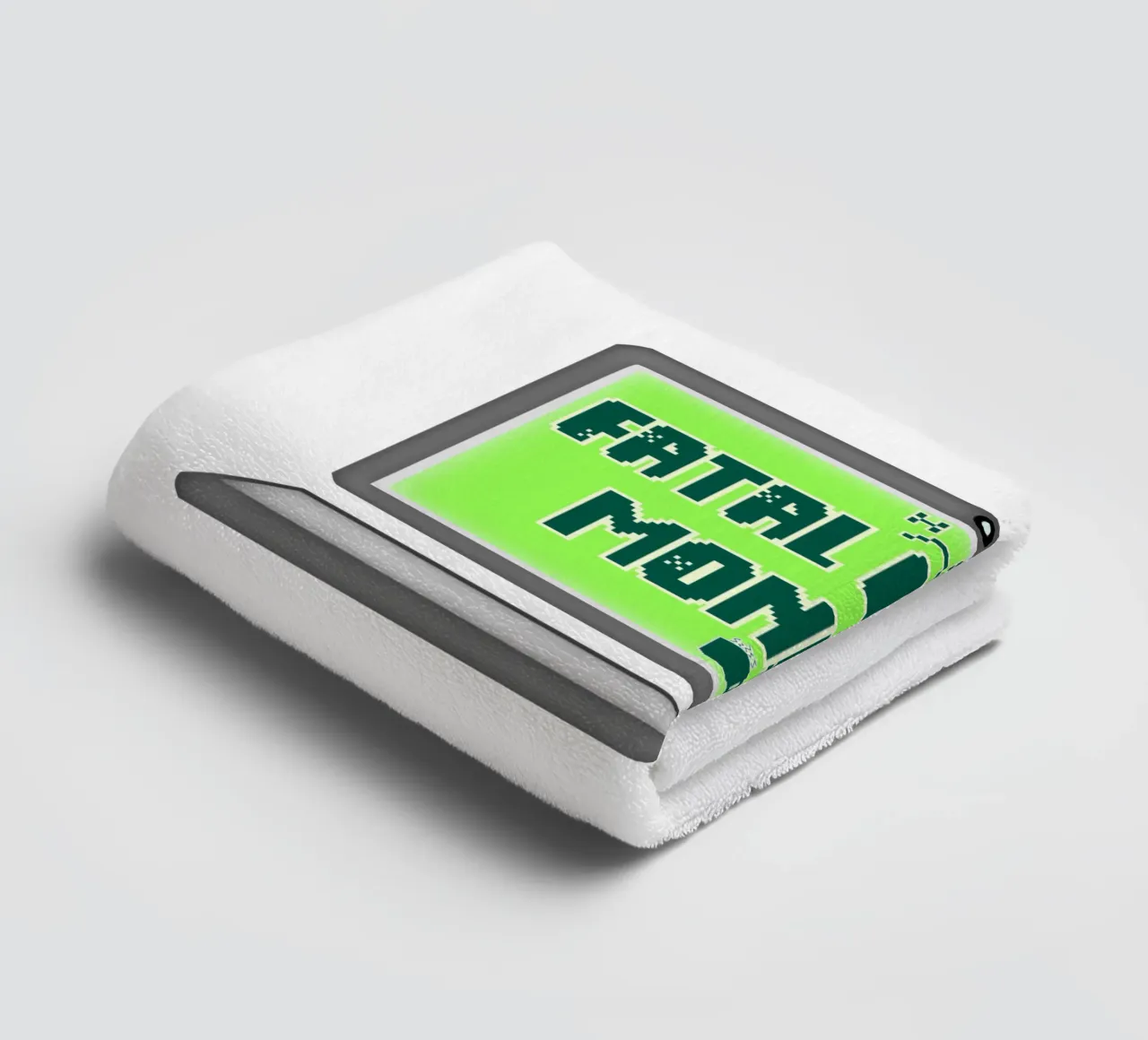 Fatal Error I Hate Mondays Geek Tech Sarcasm towel by sillyindustries