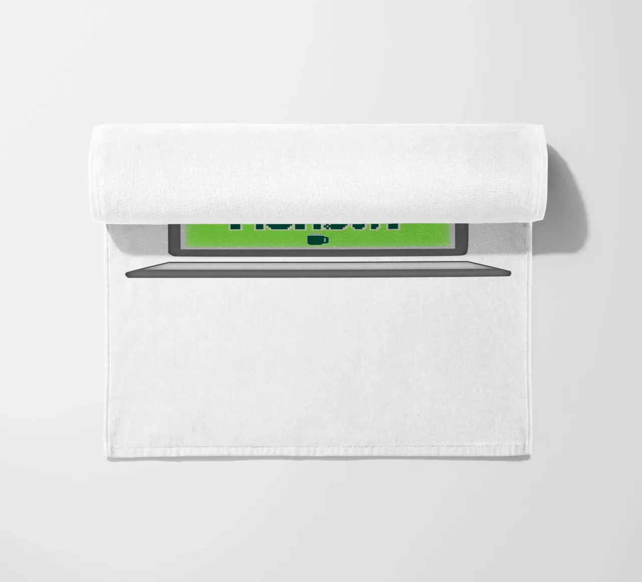 Fatal Error I Hate Mondays Geek Tech Sarcasm beach towel by sillyindustries