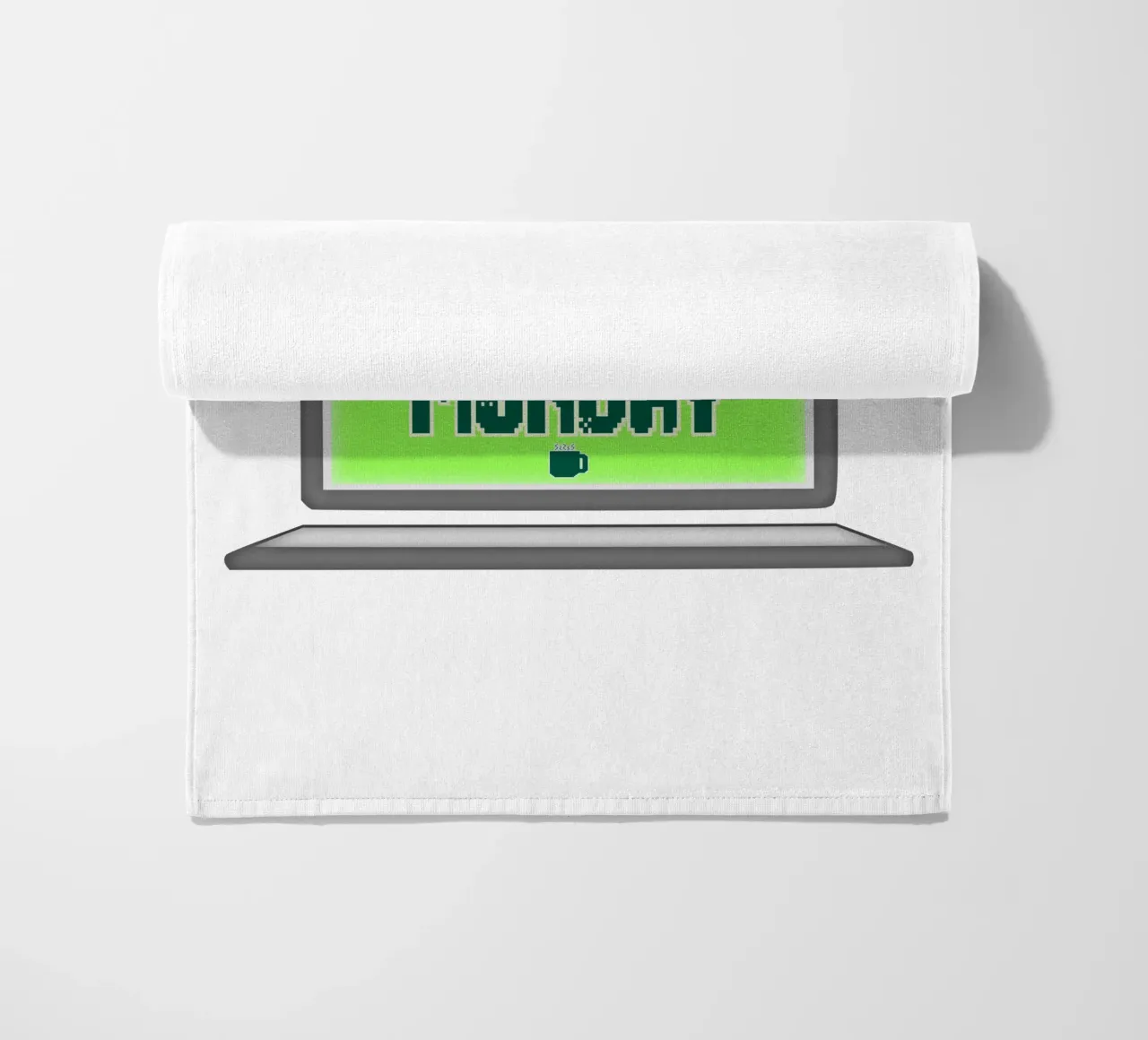 Fatal Error I Hate Mondays Geek Tech Sarcasm beach towel by sillyindustries