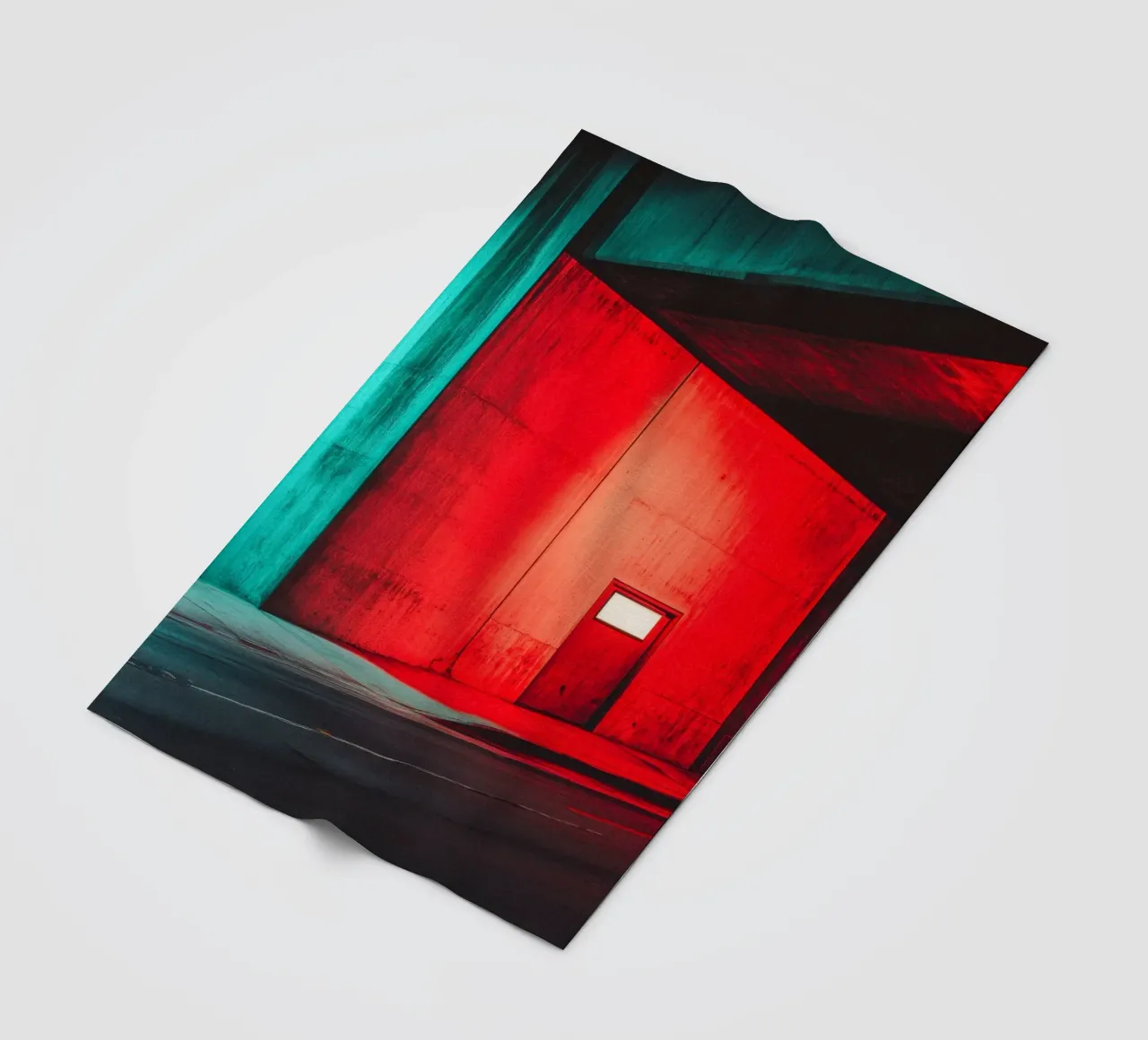 Portail Rouge: Linee e luci urbane coperta in pile da By Night
